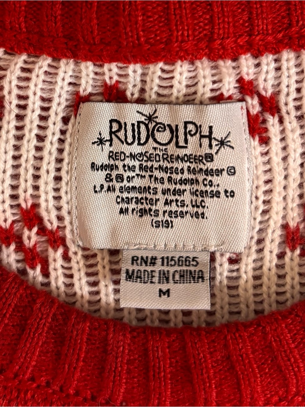 Ugly Christmas Sweater Rudolph and Snowflakes Women’s M - Picture 10 of 11